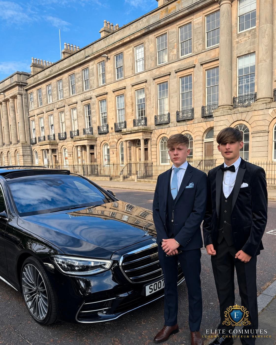 Elite Commutes wedding chauffeur service